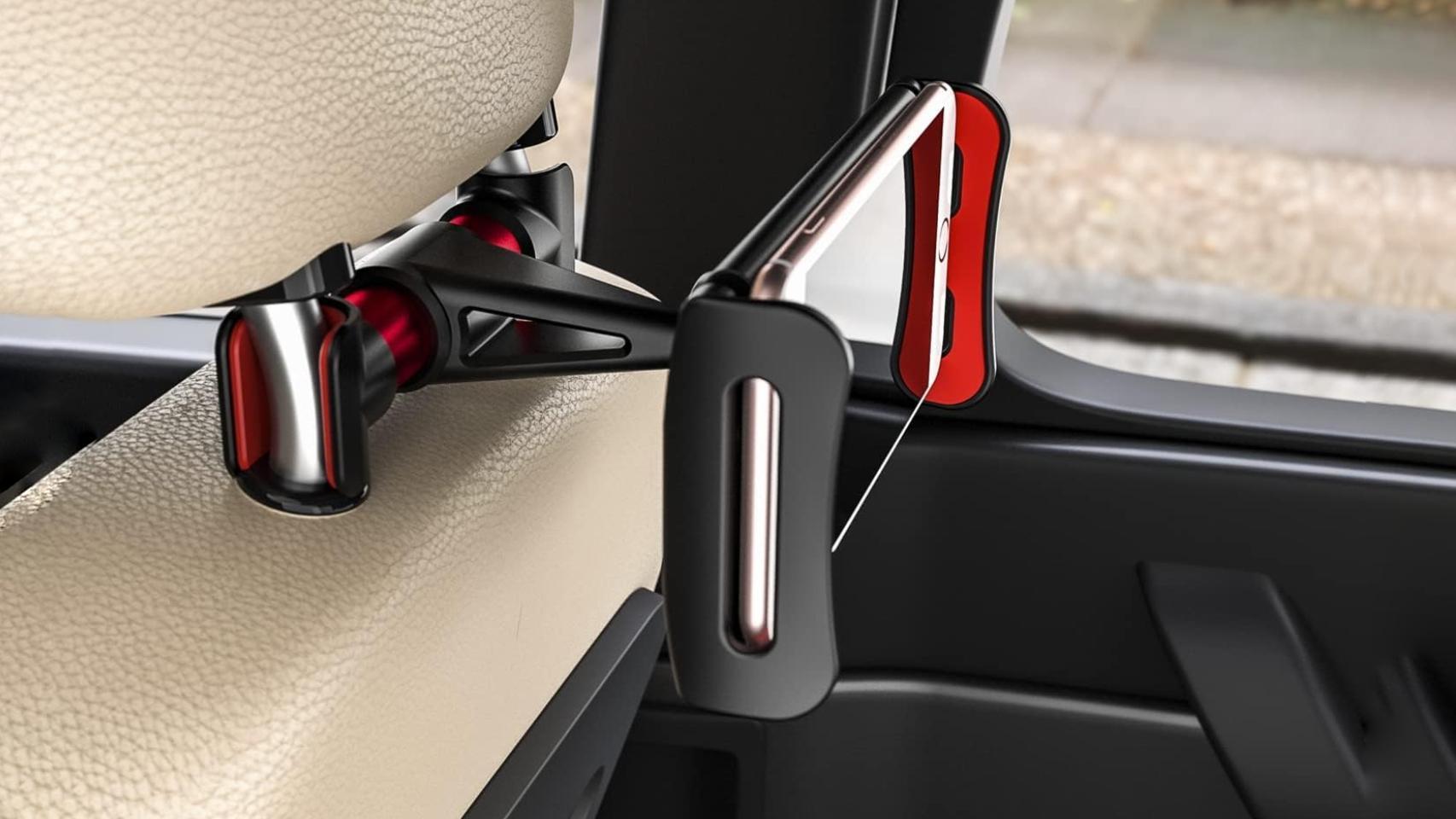este increíble soporte hará que tus hijos vayan entretenidos cada vez que suban al coche: "lo mejor para ir tranquilos"