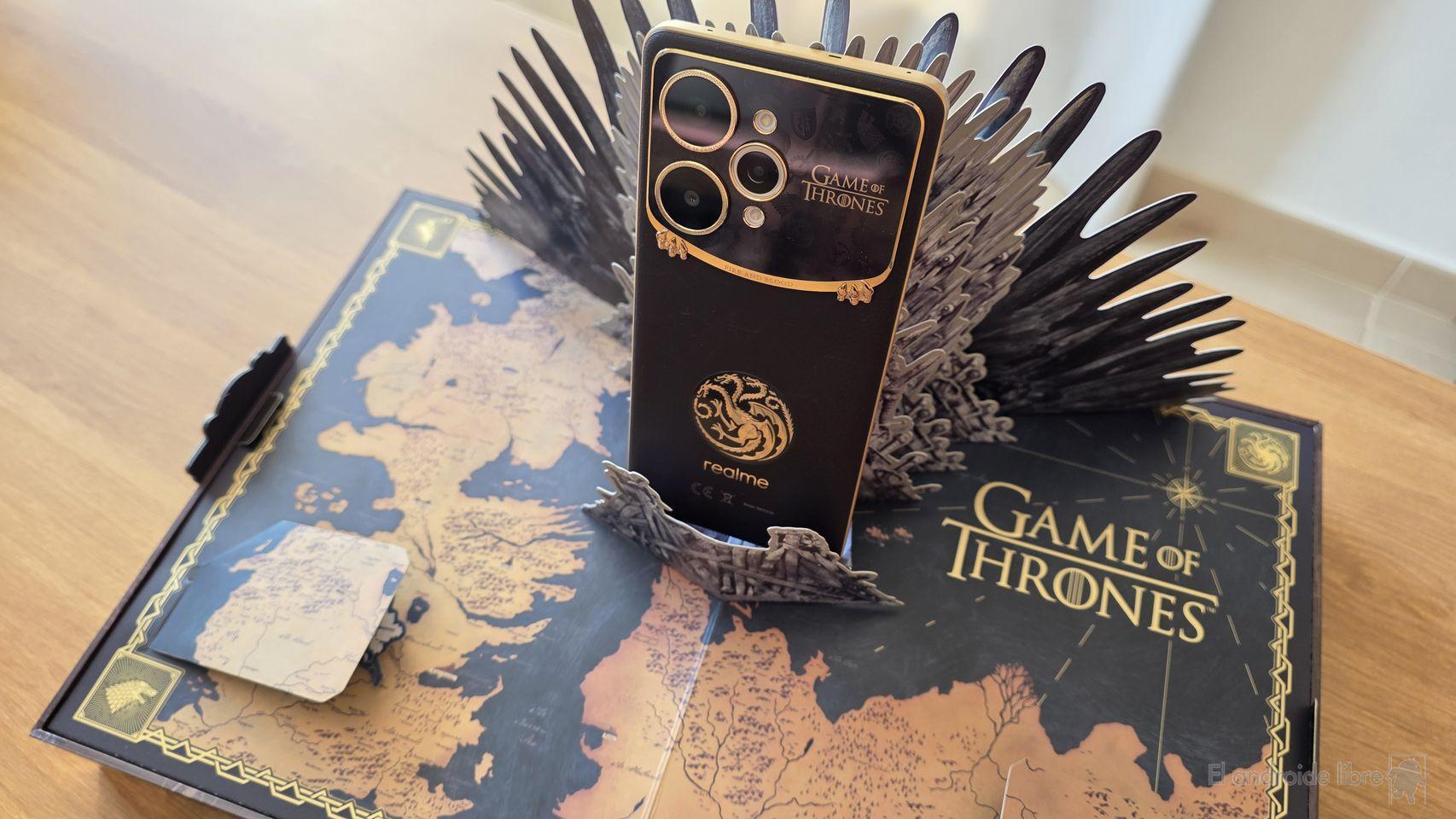 el primer móvil inspirado en 'juego de tronos' existe, lo hemos probado pero no lo podrás comprar en españa