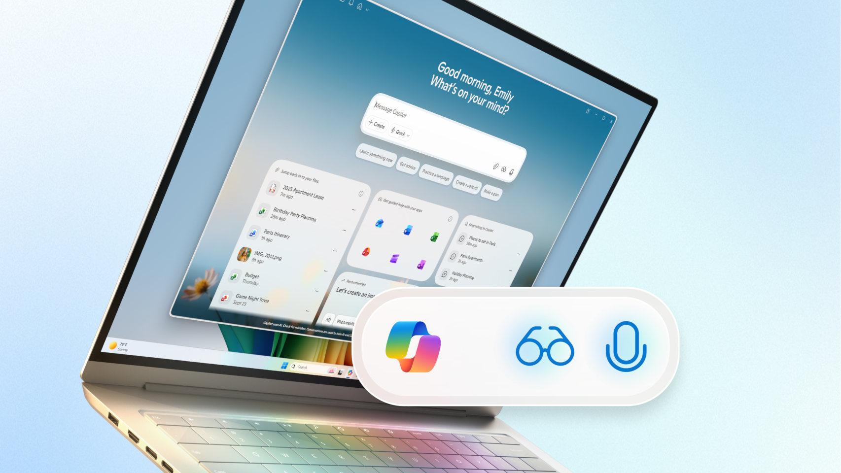 windows 11 cambia para siempre: microsoft quiere que controles el ordenador con la voz y la ia que ve lo que ves