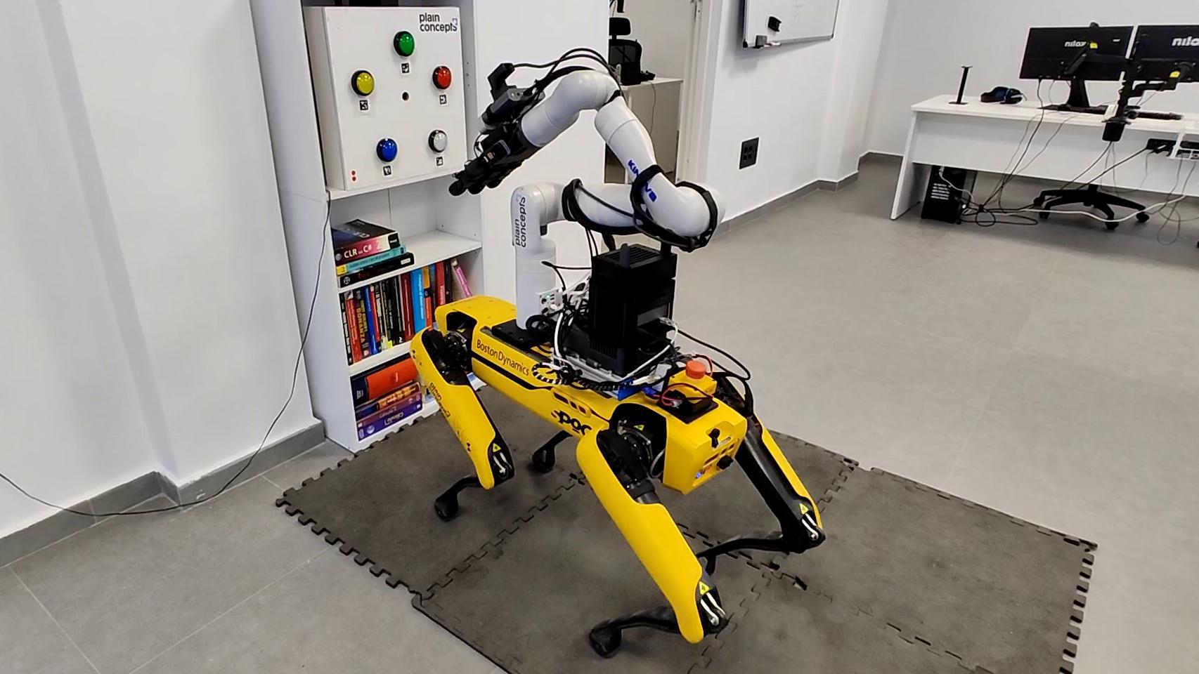 el robot español que custodiará el acelerador de partículas de granada: "hará tareas donde un humano no es capaz de llegar"