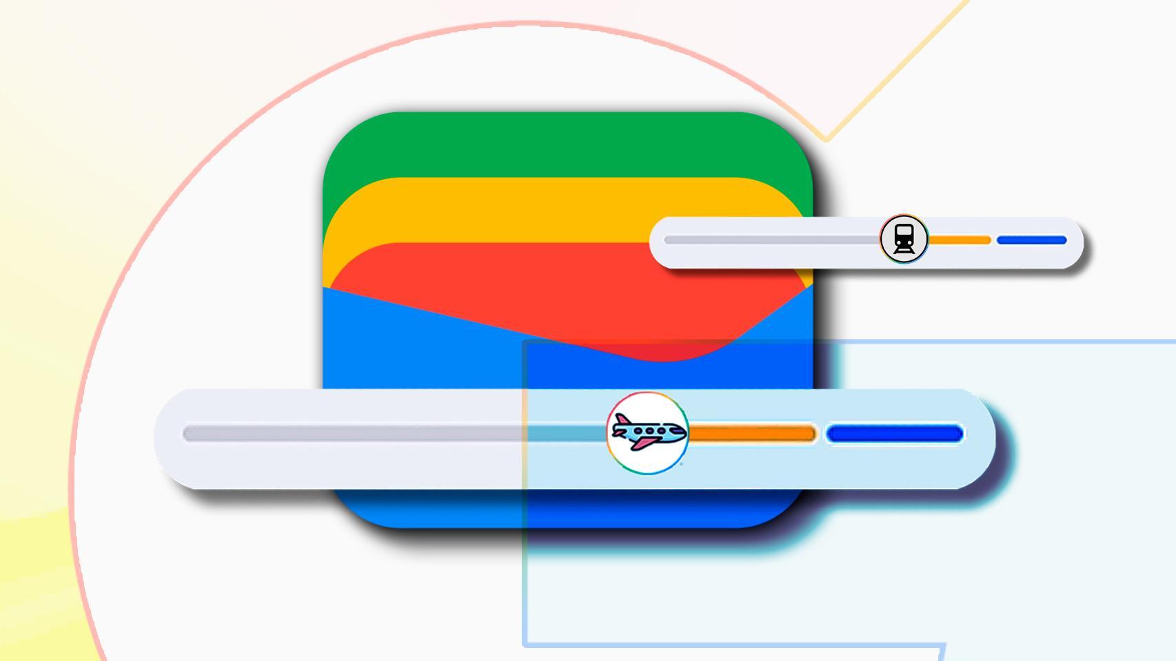 los live updates llegan a google wallet: una barra de progreso indica cuánto queda para tu vuelo, tren o evento
