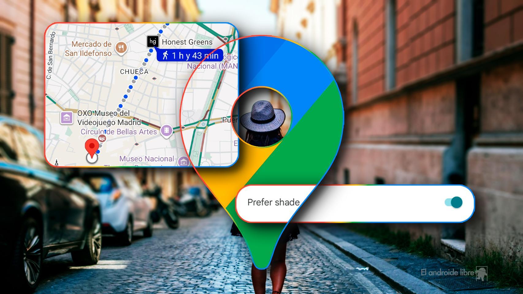google maps cambia para siempre: "preferir sombra", la nueva función que va a evitar que camines bajo el sol