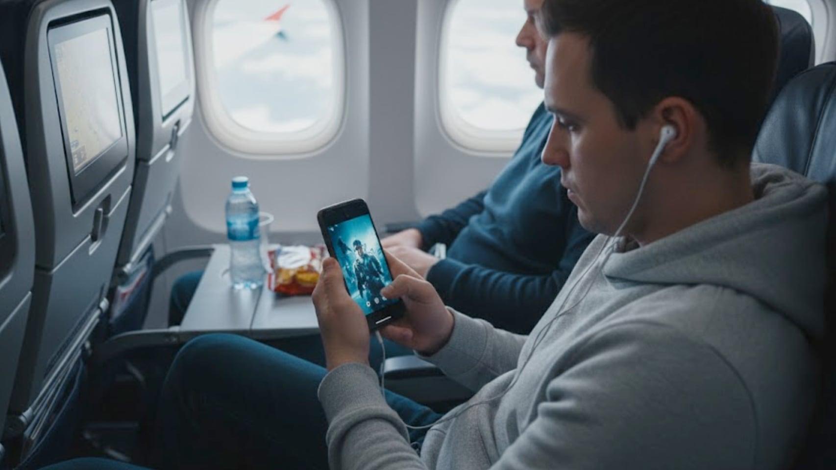 consejos para viajar en avión y usar correctamente tu móvil, para evitar facturas sorpresas o problemas en el aeropuerto