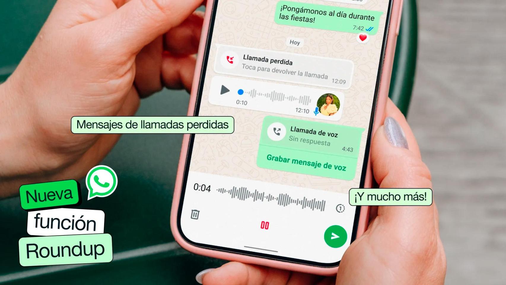 whatsapp se actualiza en españa justo para navidades: las novedades para las llamadas de audio, de vídeo y el chat