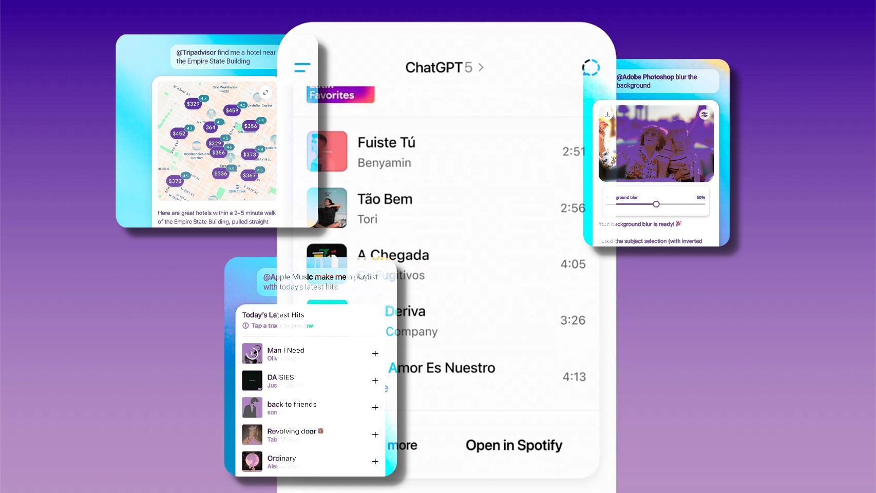 la tienda de chatgpt ya está disponible en españa: los conectores ya son apps como spotify, photoshop o uber