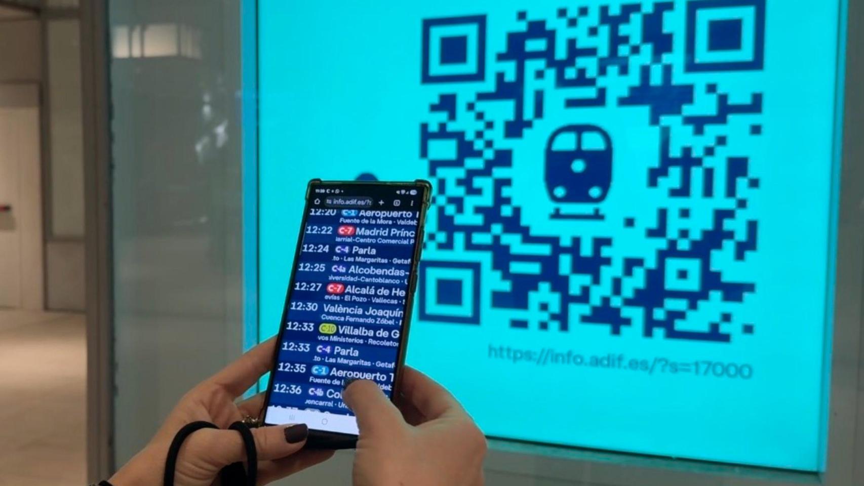 lleva las pantallas de las estaciones de tren a tu móvil con el nuevo canal de adif: horarios y vías en tiempo real