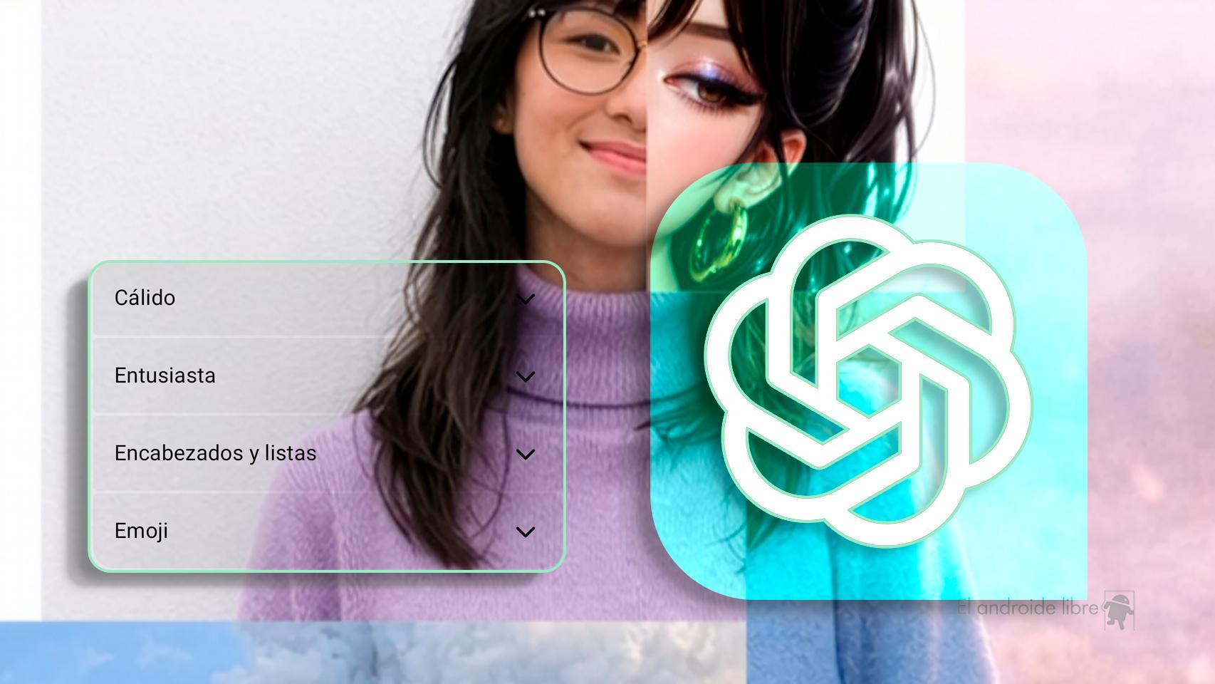 chatgpt cambia para siempre su personalidad: ya puedes definir su nivel de entusiasmo y estas tres opciones más